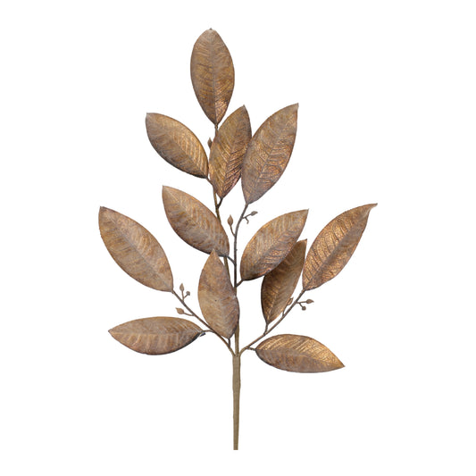 28in Copper Leaf Spray - Premium Florals for Wreaths, Arrangements and Home Decor (Copy) Melrose