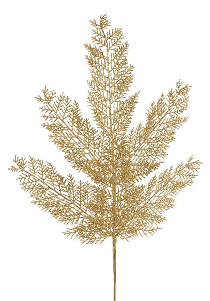 29in Glitter Fern GOLD