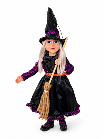 22in Witch Figure PURPLE