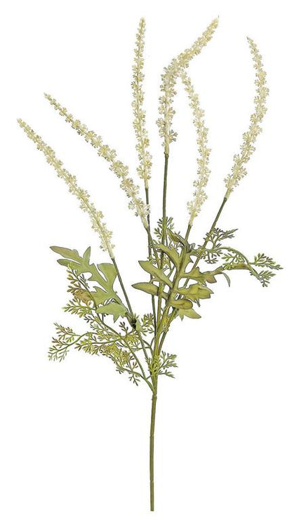 26in Beige Green Seeding Grass - Premium Artificial Greenery for Wreaths, Arrangement & Home Decor