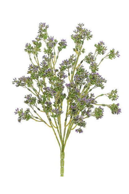 17in Purple & Green Seeds Bush