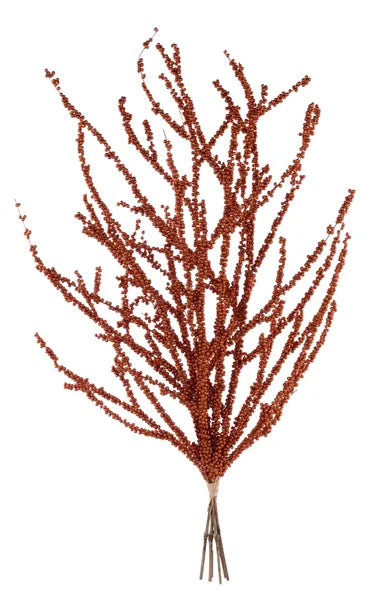 35in Copper Ball Twig Bundle - Premium Greenery for Wreaths, Arrangements and Home Decor