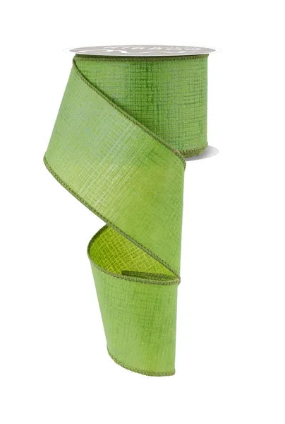 2.5inx10yd Moss Green Cross Hatch