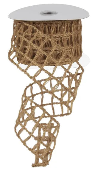 2.5inx10yd Natural Jute Netting