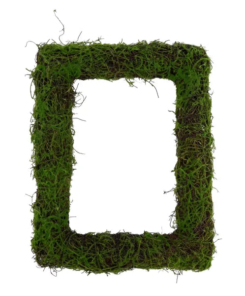COMING SOON 19x15in RECTANGLE Moss on Metal Frame Craig Bachman