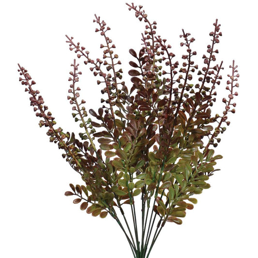 20in Aglaia Odorata Bush in Dark Mauve