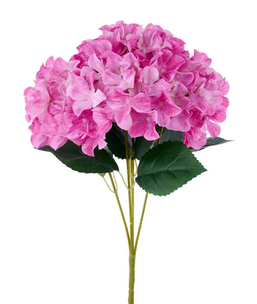 16in Pink Hydrangea Bush x5