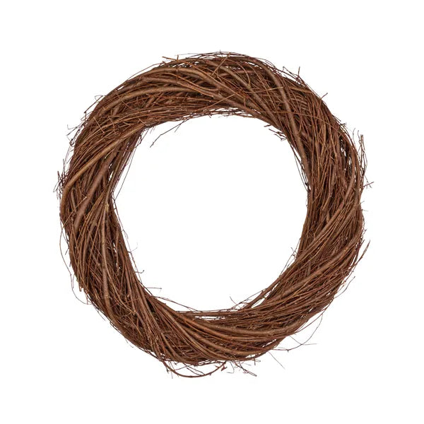 10in Diameter Elm Twig Wreath