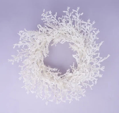 22in Ice Wreath