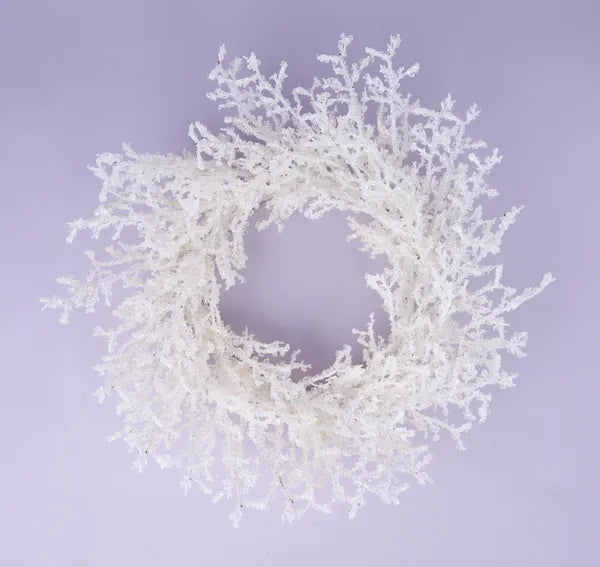 22in Ice Wreath