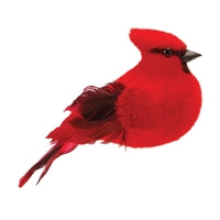 8"X4.25" Foam Feathered Cardinal