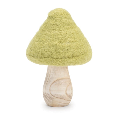 4in Mushroom LIGHT MOSS GREEN