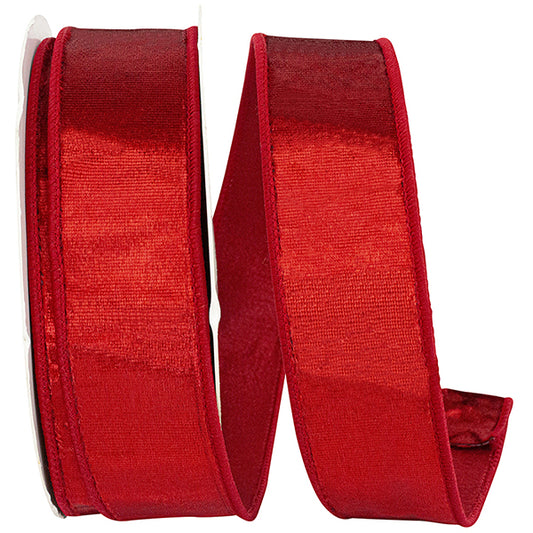 1.5in Velvet Plush Elite RUBY RED