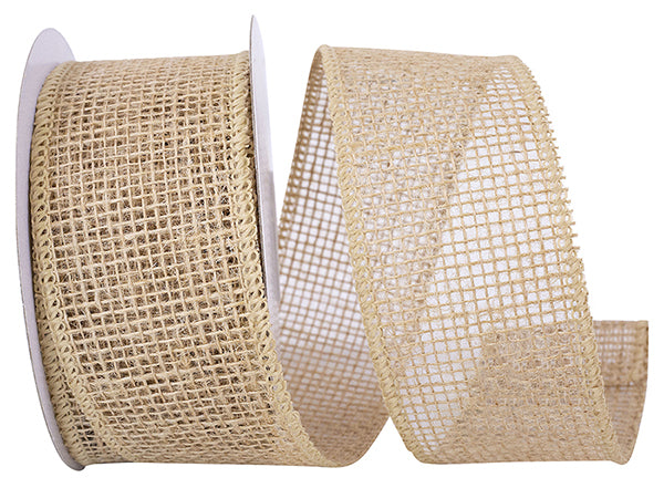 2.5inx10yd Burlap Open Weave