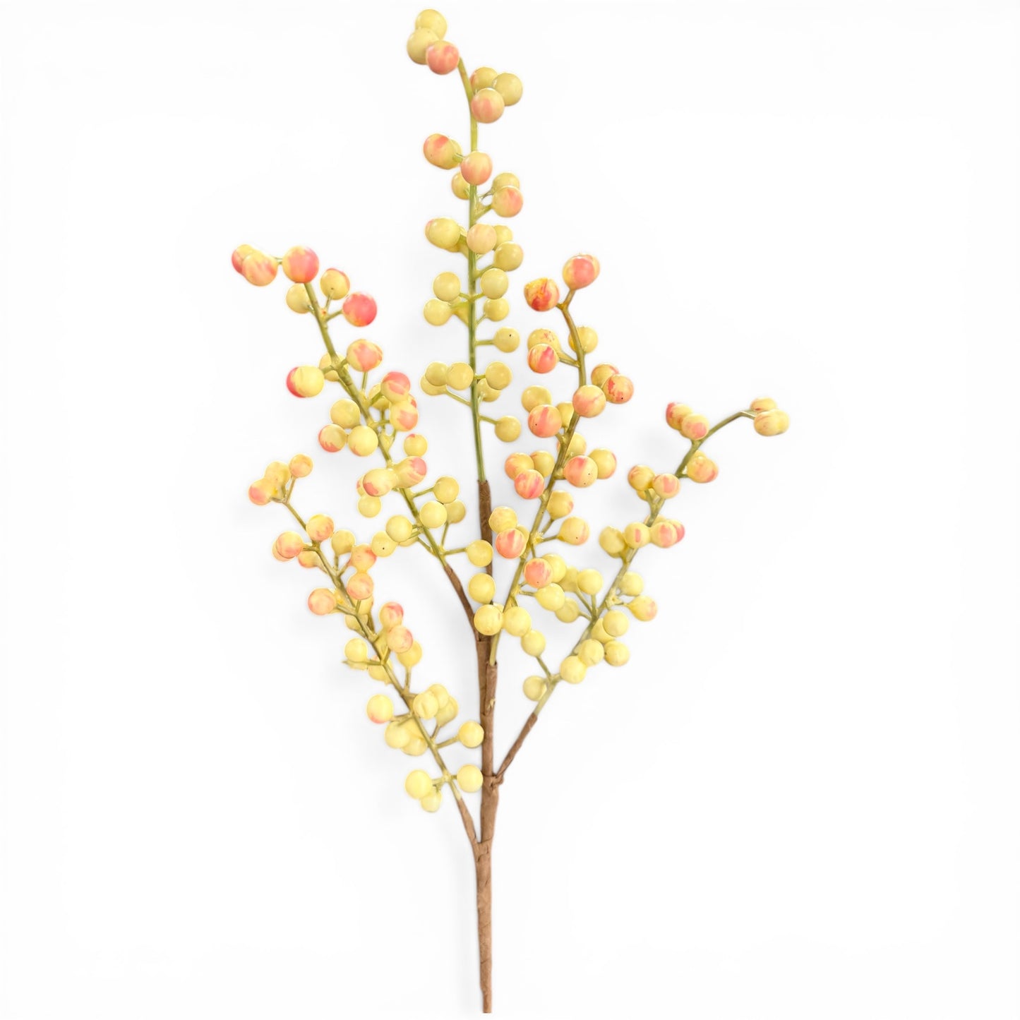 15in Cream/Pink Berry Pick