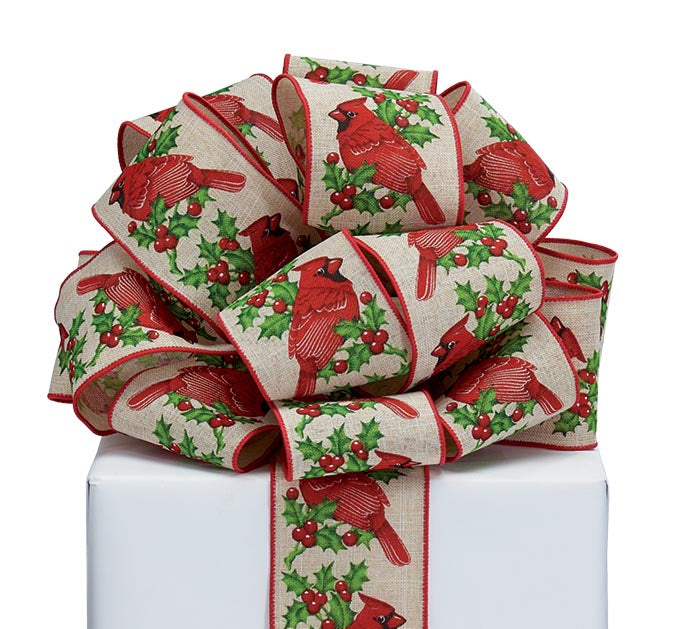 20YARD x 2.5in Cardinal & Holly
