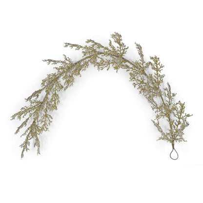 5ft Ice Garland - Premium Greenery for Wreaths, Arrangements and Home Decor Melrose