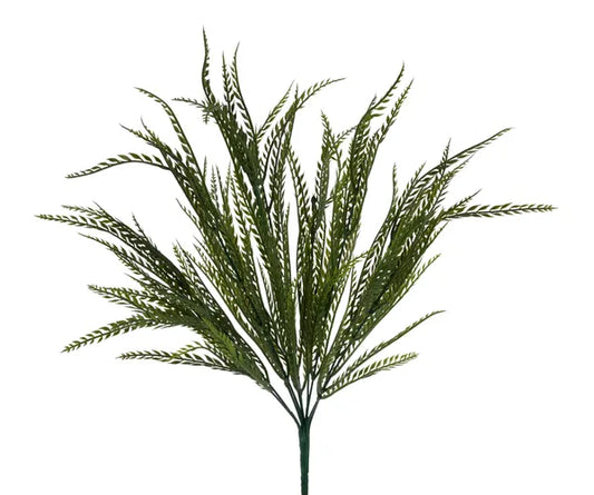 20in Sword Fern DK GREEN x10 - Premium Artificial Greenery for Wreaths, Arrangements & Home Decor