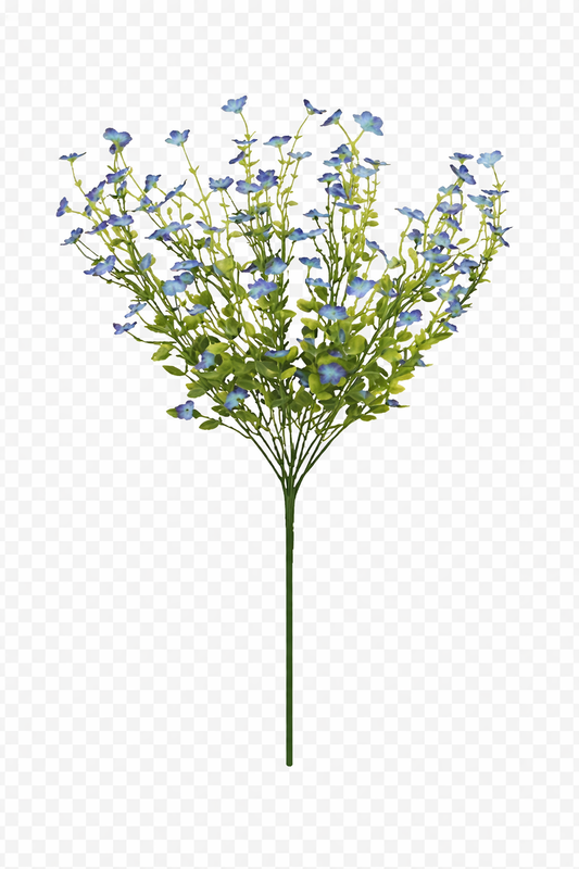 18in Blue ForgetMeNot x11
