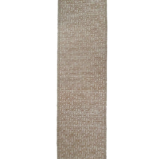2.5inx10yd Natural Faux Burlap