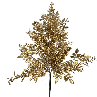 29in Marvelous Metallic Mix Foliage/Berry GOLD