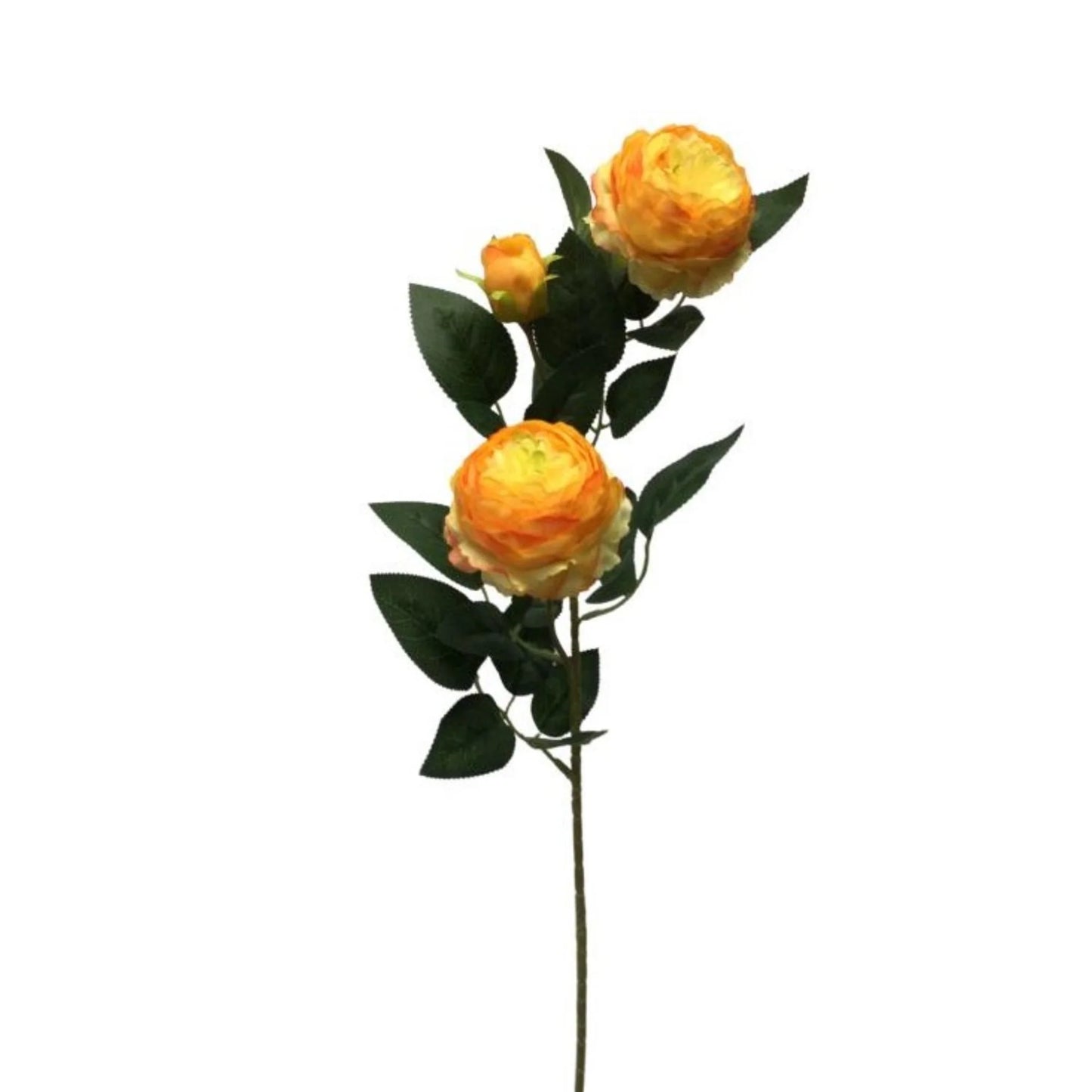 28in Cabbage Rose YELLOWORANGE