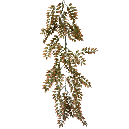 60in Fall Smilax Garland - Premium Greenery for Wreaths, Arrangements and Home Decor
