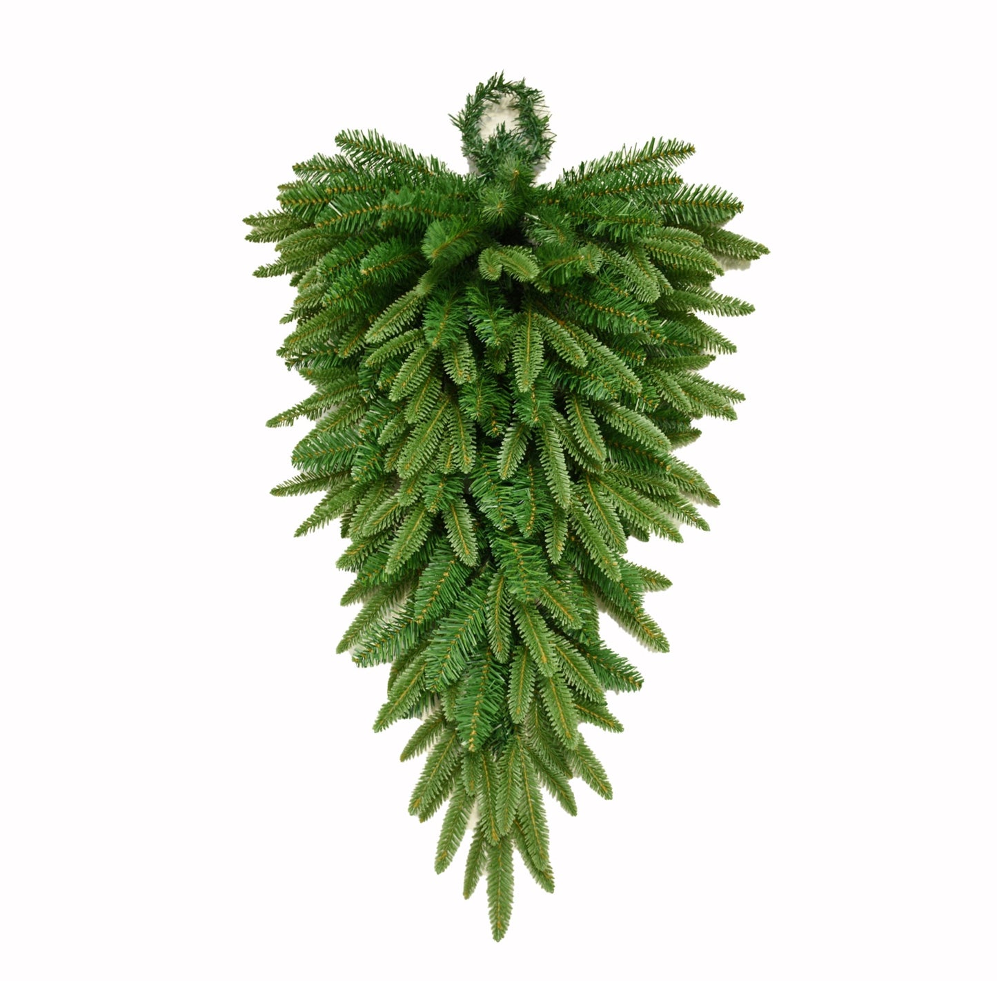 32in 60 tip Long Needle Pine Teardrop Swag - Premium Base for Floral Designs and Home Decor Essentials