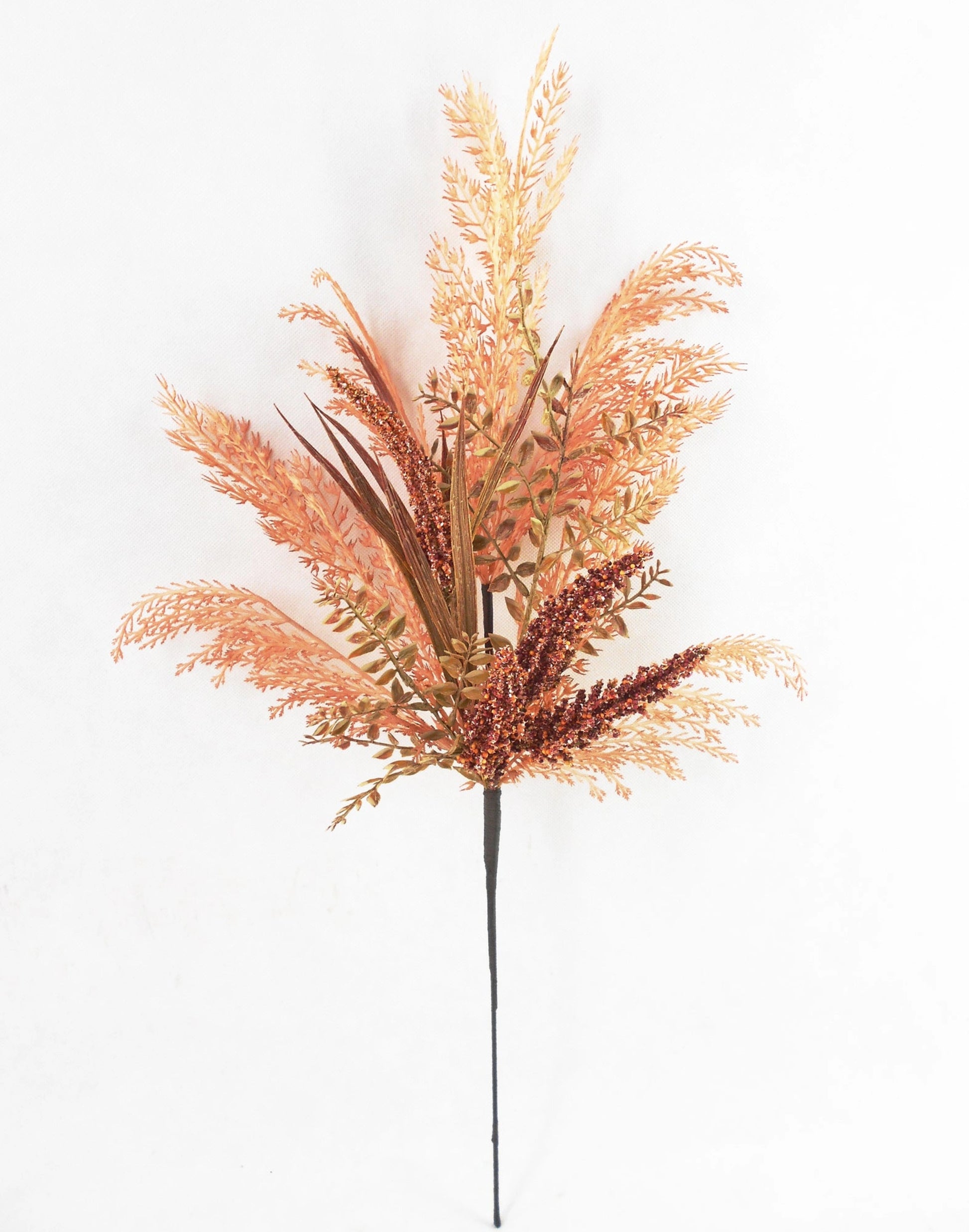 25in Fern & Wheat Mix - Premium Greenery for Wreaths, Arrangements and Home Decor Essentials