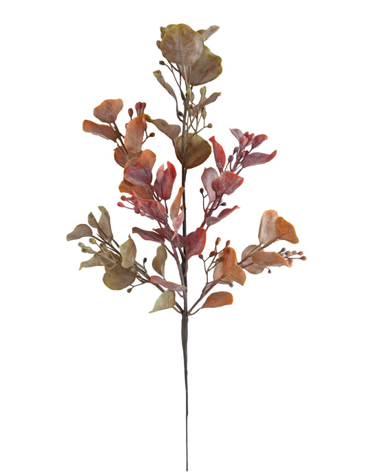 20in Sherbet Mix Leaves w/Seeds x6