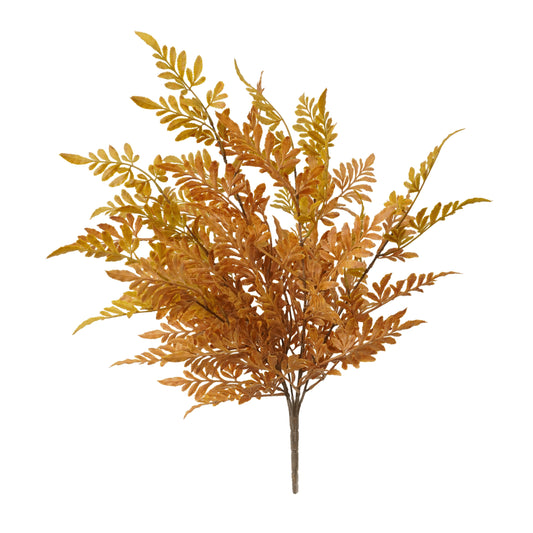 21in Lt Brown Squirrel Foot Fern - Premium Greenery for Wreaths, Arrangements and Home Decor Essentials