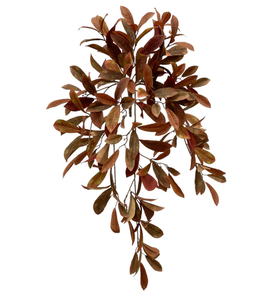 33in Rust Hanging Laurel w/198 leaves - Premium Greenery for Wreaths, Arrangements and Home Decor Essentials