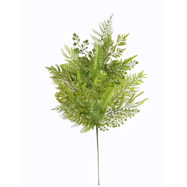 28in Mixed Fern x22 - Premium Artificial Greenery for Wreaths, Arrangements & Home Decor