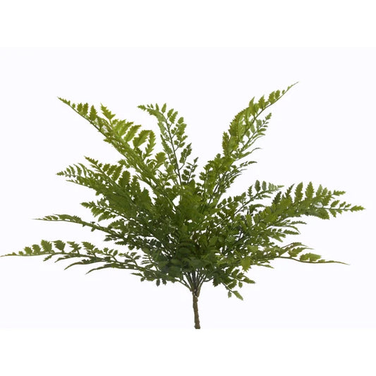 18in LtGreen Fern x 18 - Premium Artificial Greenery for Wreaths, Arrangements & Home Decor