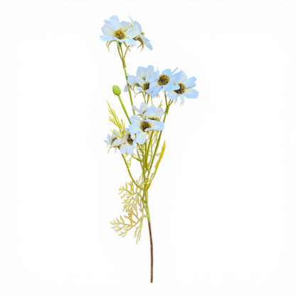 25in White Cosmos Blooms
