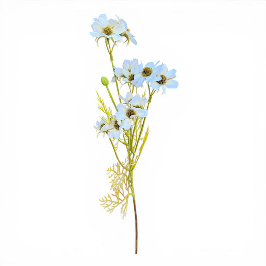 25in White Cosmos Blooms