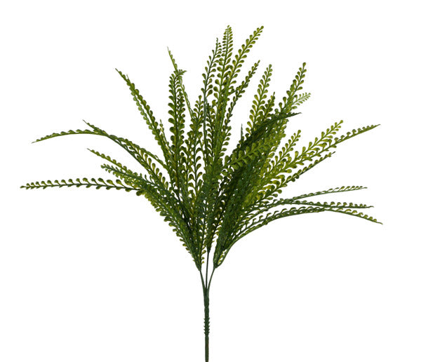 20in Beaded Fern Bush www