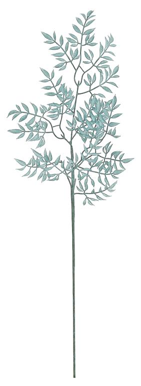 32in Smilax Leaf DUSTY BLUE