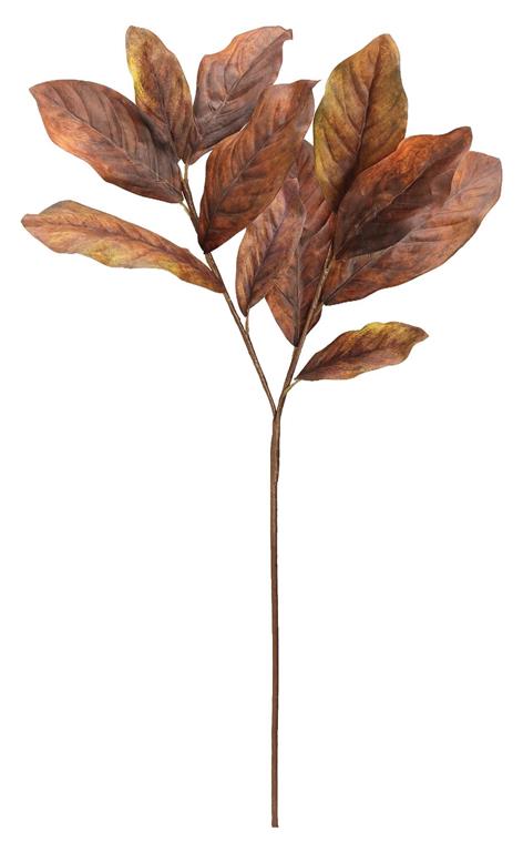 31in Mocha Leaf Spray - Premium Artificial Greenery for Wreaths, Arrangement & Home Decor