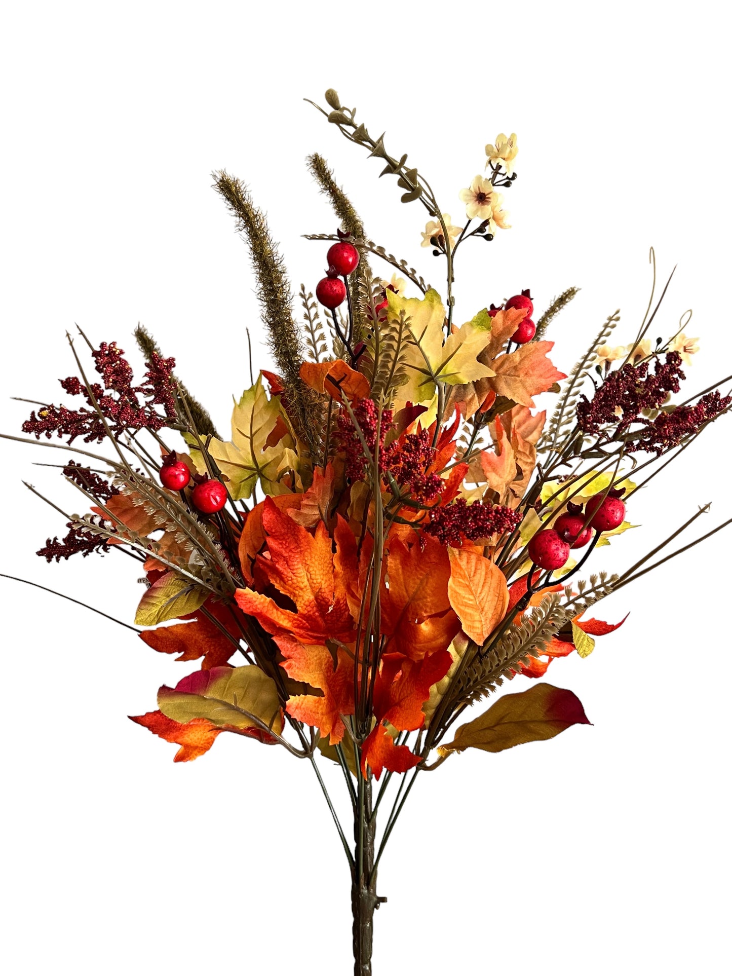 Large Mixed Leaf Berry Foliage x18