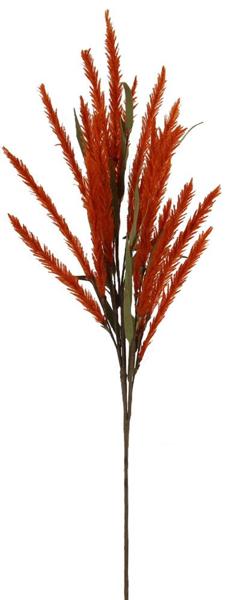 35in Spike Grass ORANGE/GREEN