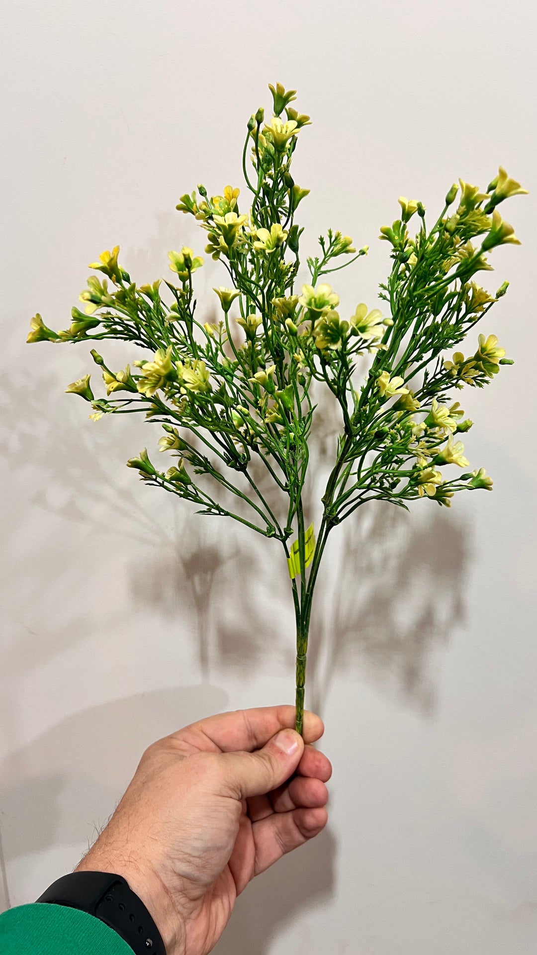 14in Waxflower x5 YELLOW