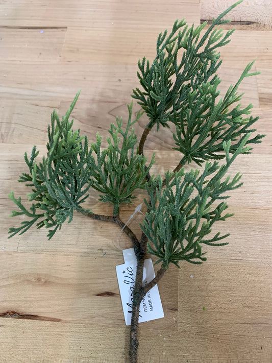 Small TT GREEN cedar filler stems