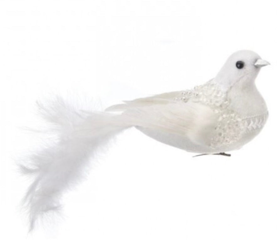 14in XLarge White Dove Bird