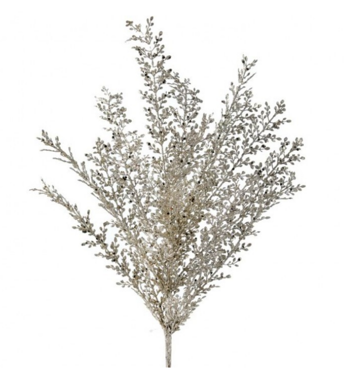 24in Platinum Artemesia Bush - Premium Greenery for Wreaths, Arrangements and Home Decor Select Artificial