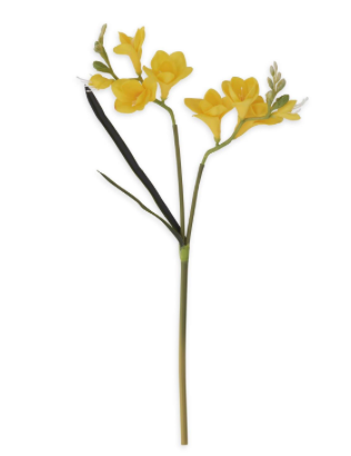 21in Yellow Real Touch Freesia