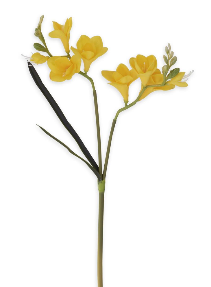 21in Yellow Real Touch Freesia