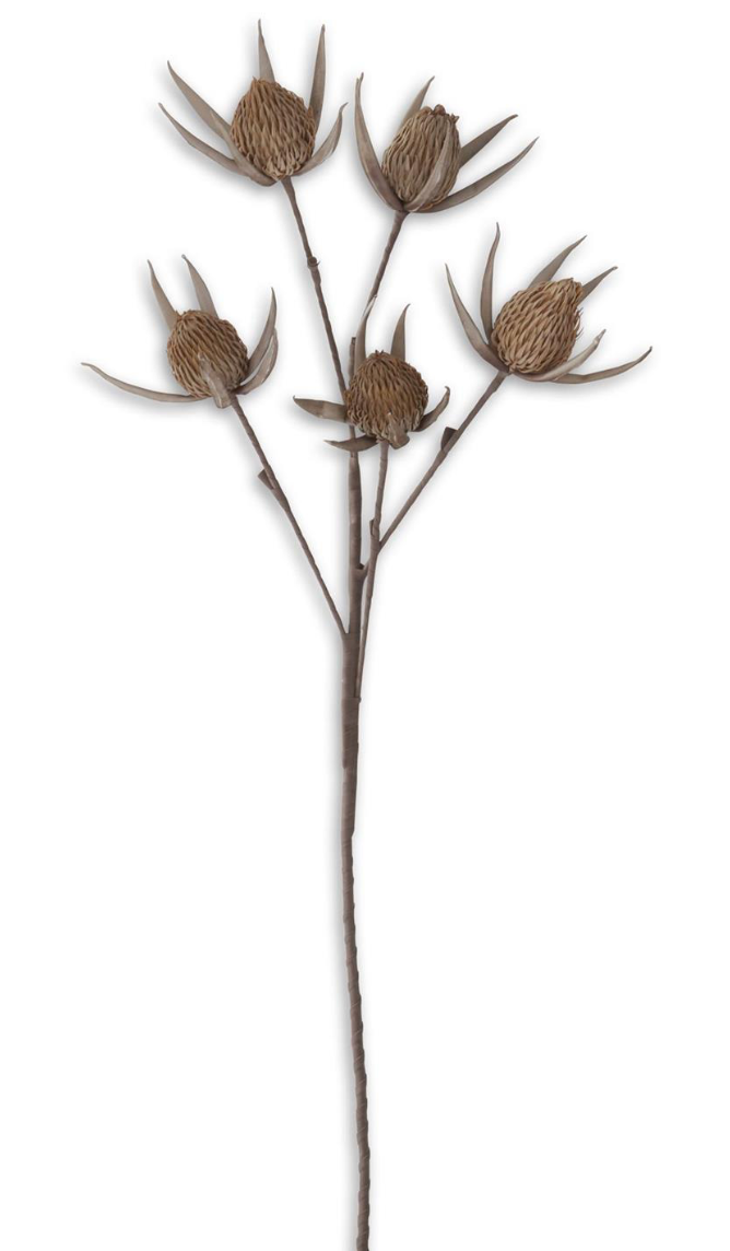 42in Tan Gray Bloom