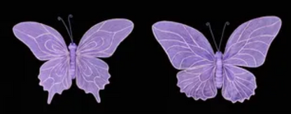 ONE 15inx10in Purple Butterfly