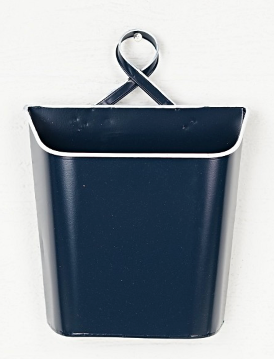 Navy Blue Wall Bucket